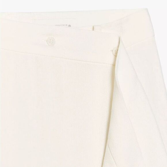 ZARA ASYMMETRIC LINEN SKIRT ZW COLLECTION - Picture 7 of 13